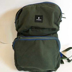 Cotopaxi green backpack unisex